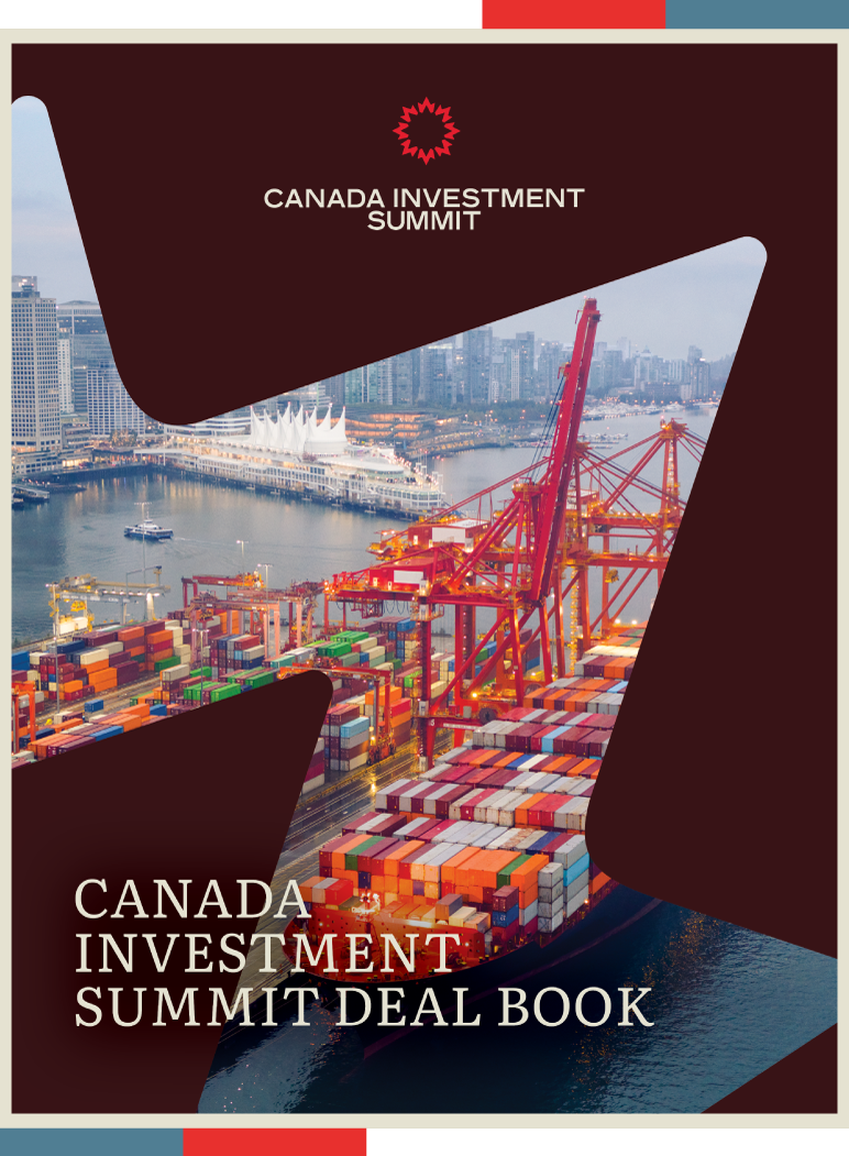 Canada Investment Summit Deal Book